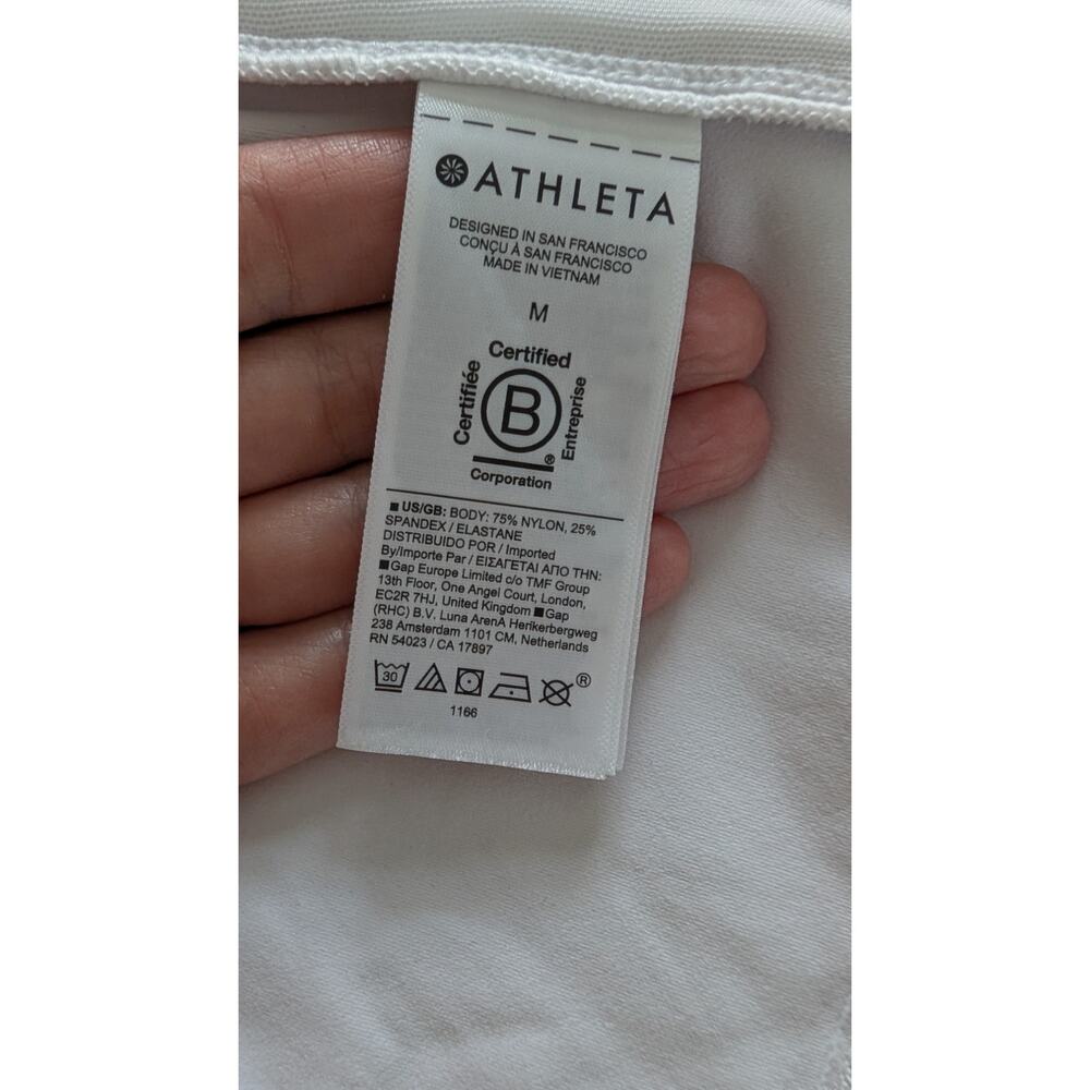 Athleta White Salutation Crop Jacket - Picture 8 of 10